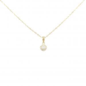 K18YG ダイヤモンド ネックレス 0.18CT