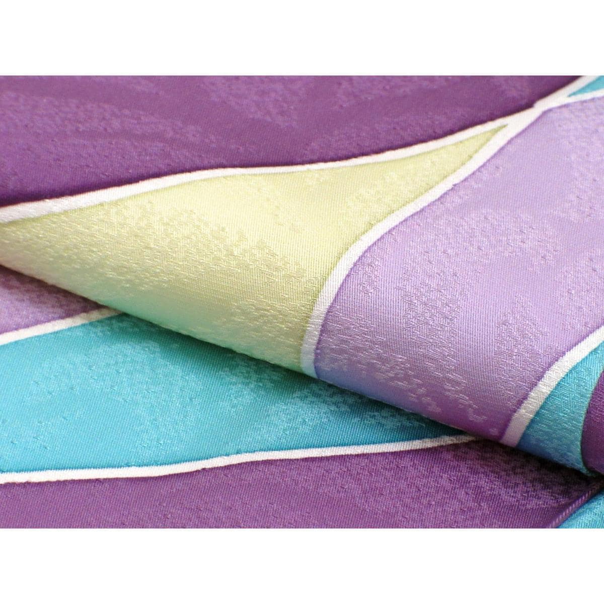 小紋　身幅Ｌ寸　胴抜き仕立て