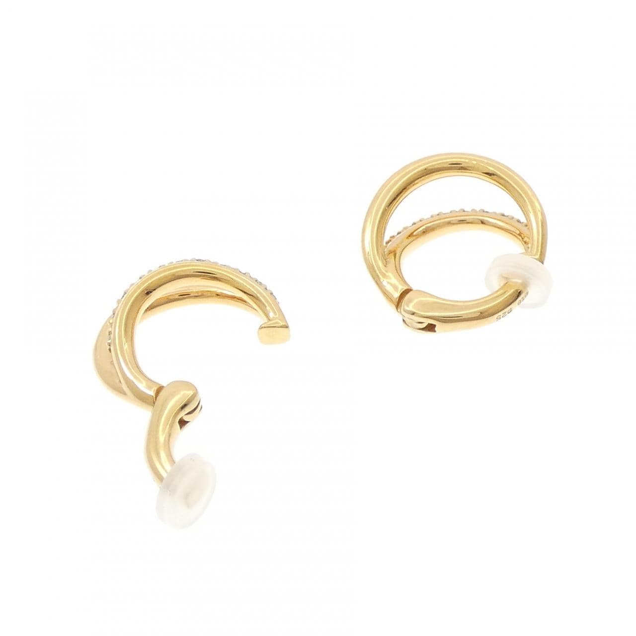 エテ キュービック イヤリング