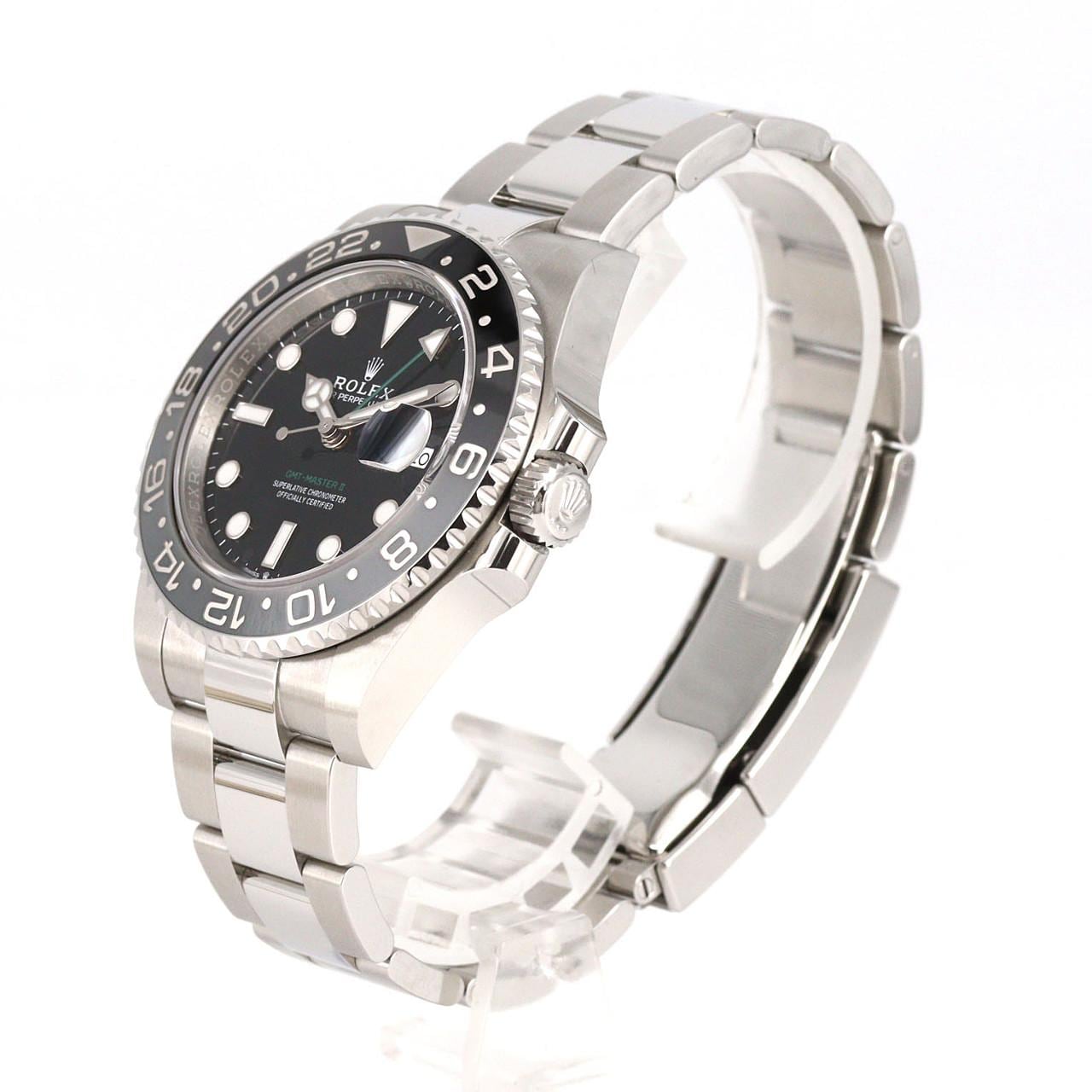 ロレックス GMTマスターⅡ 126710GRNR･3 SS 自動巻 ランダム番