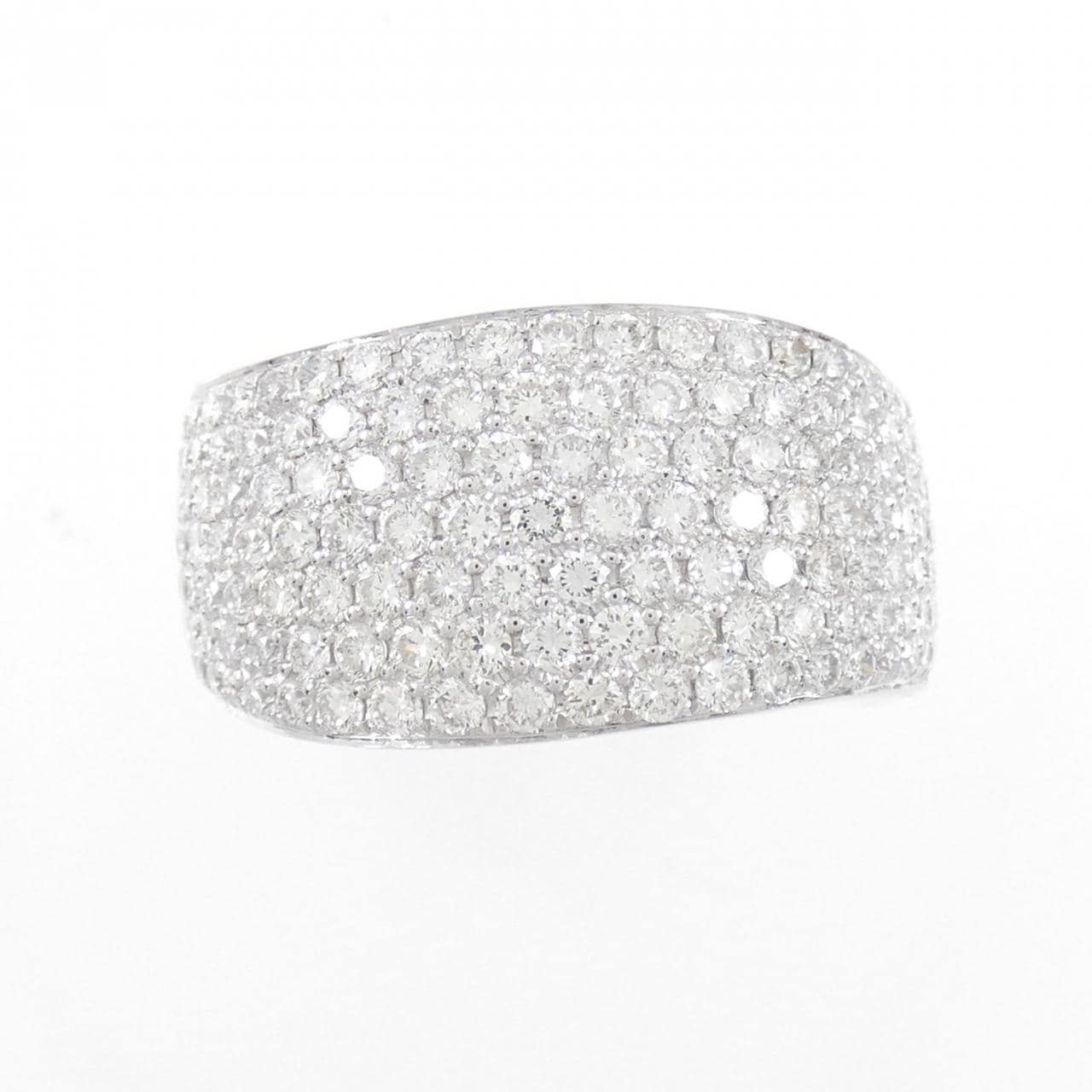 750WG pave Diamond ring