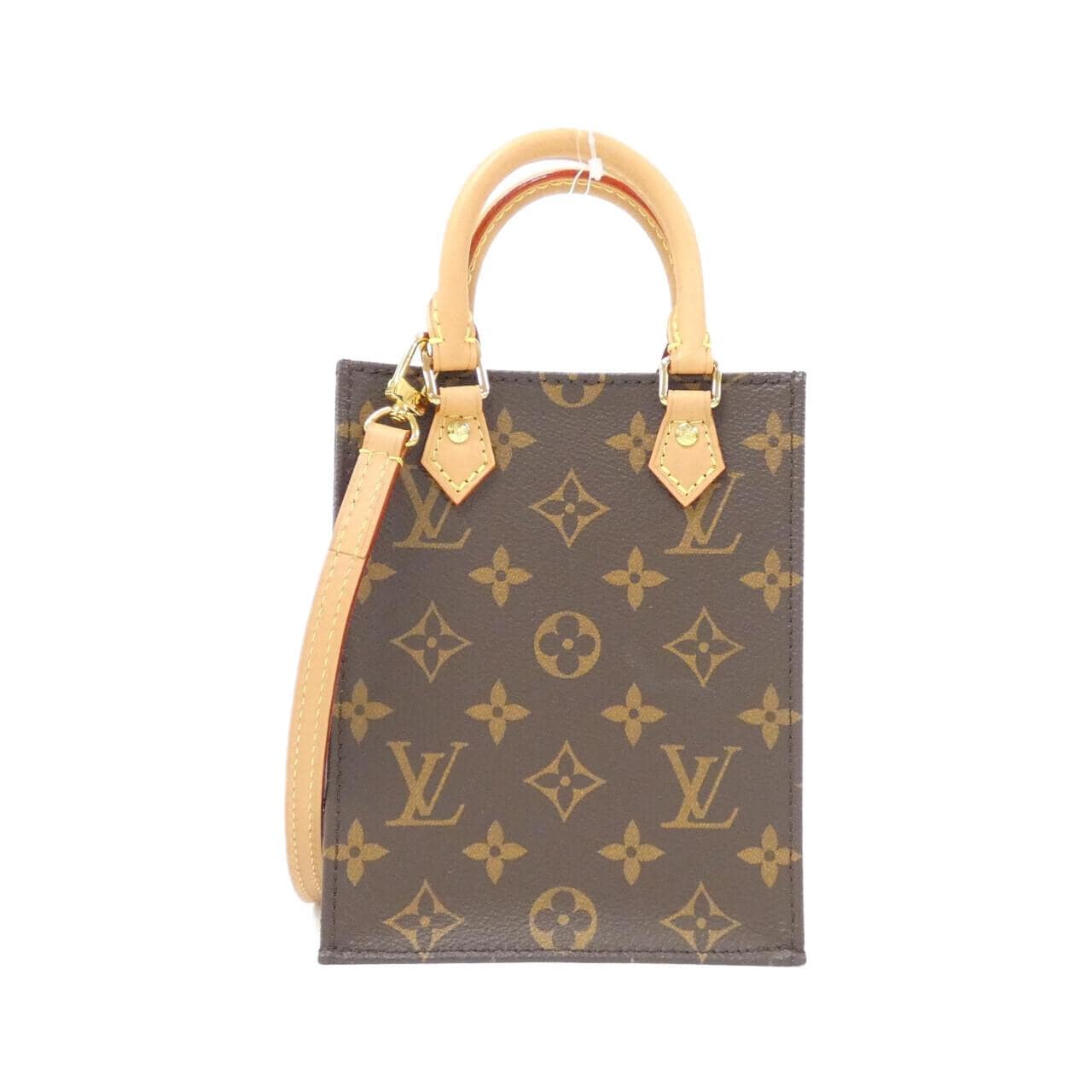 LOUIS VUITTON Monogram Petite Sac Plat M69442 Bag