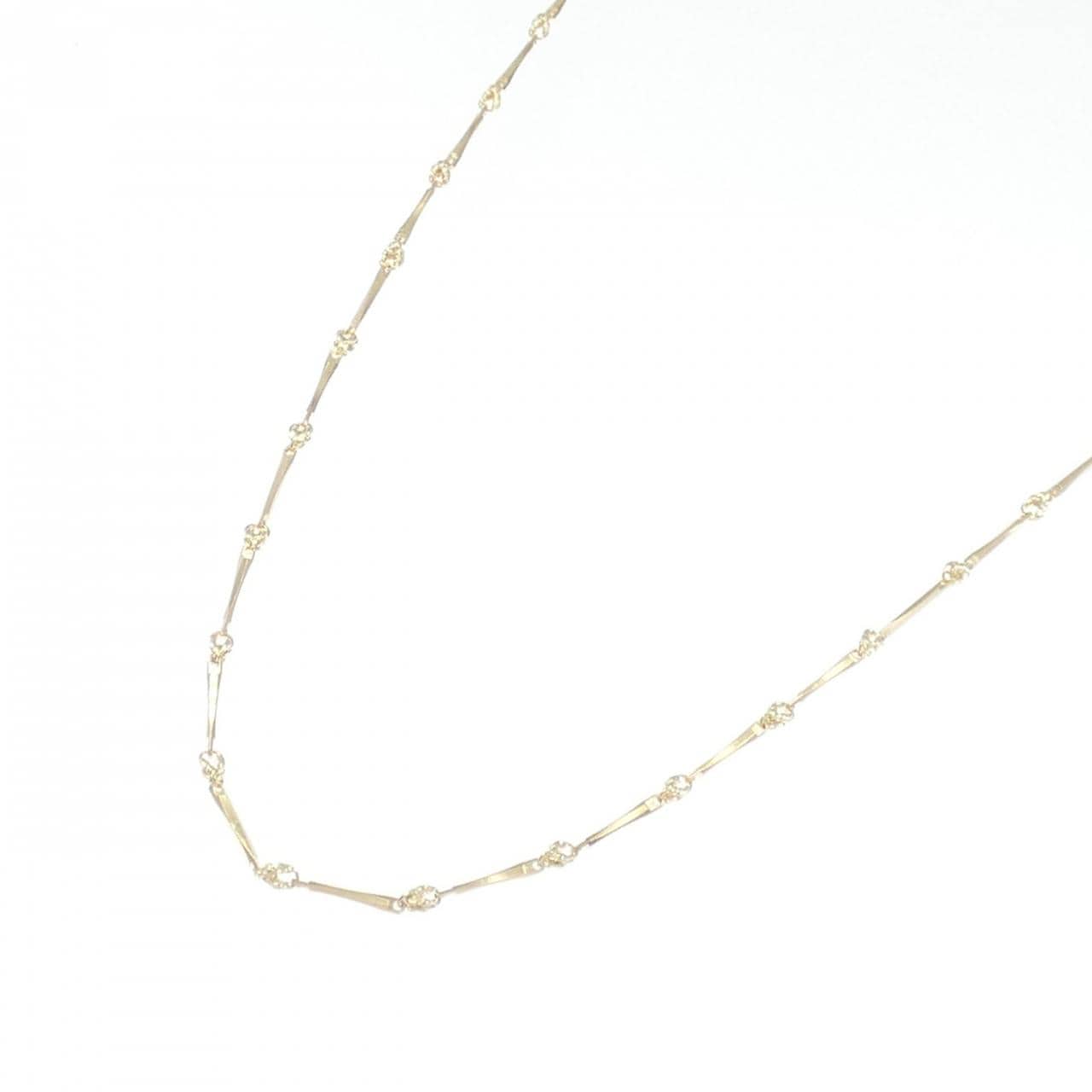K18YG chain necklace