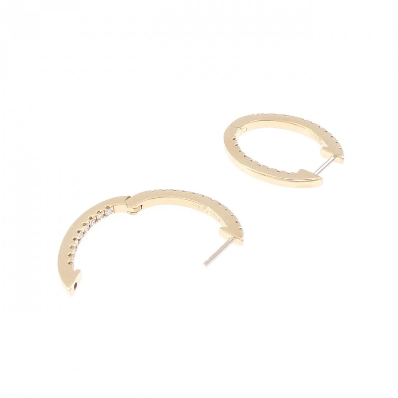 ポンテヴェキオ ダイヤモンド ピアス 0.42CT