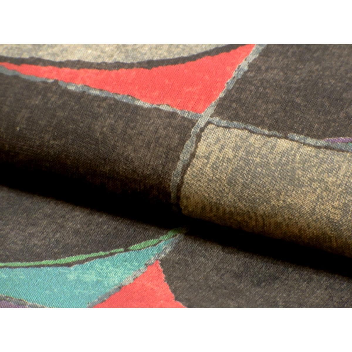 【未使用品】名古屋帯　染紬　全通柄