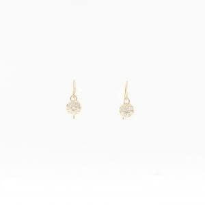 K18YG ダイヤモンド ピアス 0.12CT