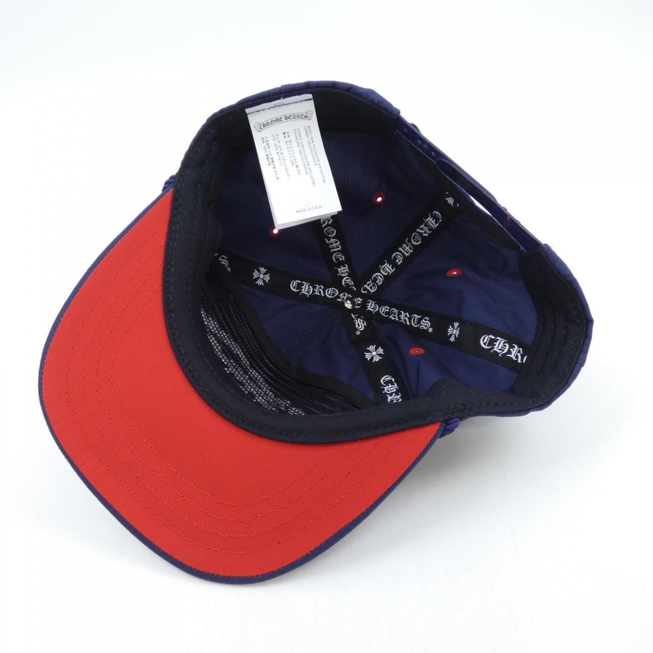 クロムハーツ CHROME HEARTS トリプルクロス刺繍 GAS STATION CAP キャップ