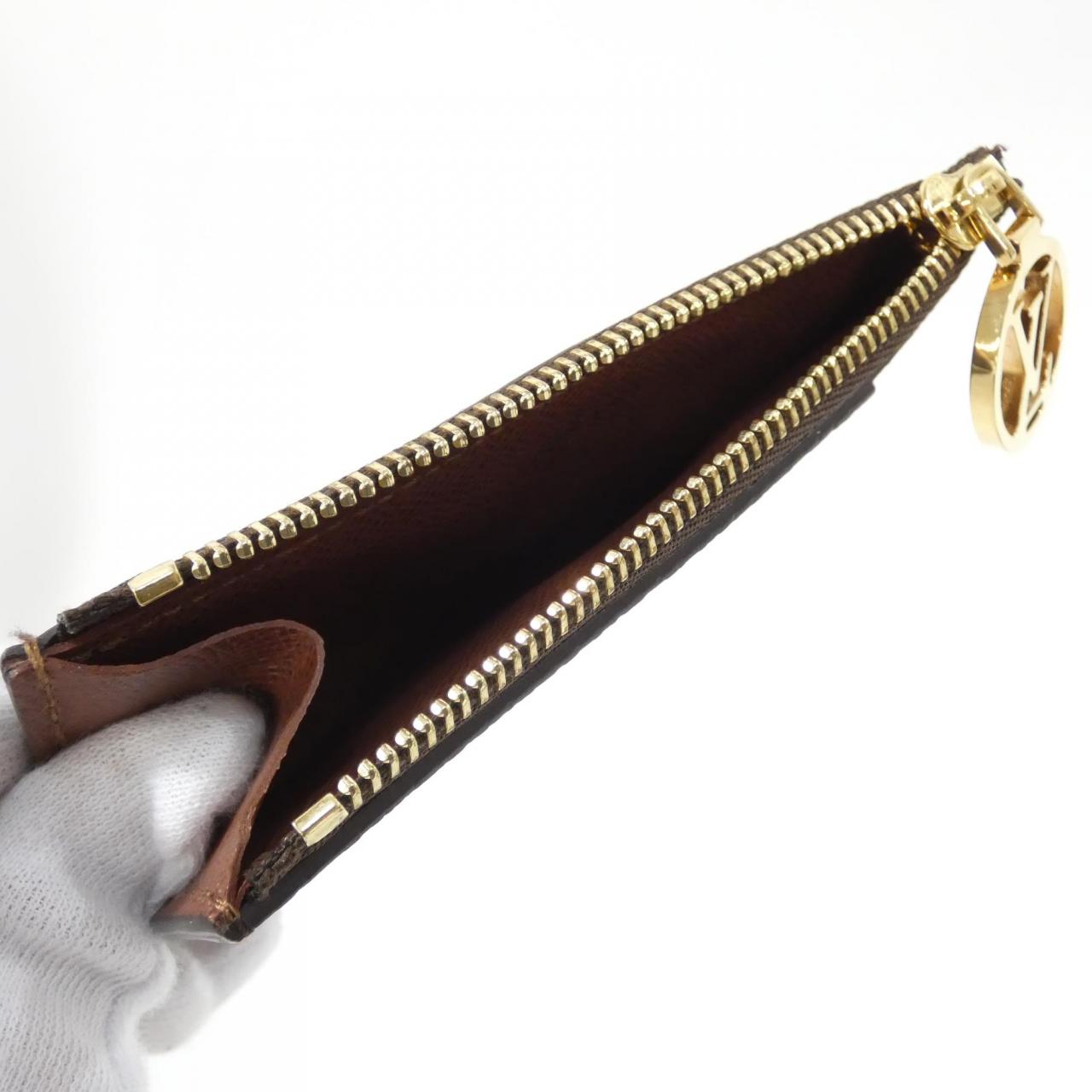 ルイヴィトン モノグラム カードケース ポルト カルト ロミー M81880 コイン&カードケース