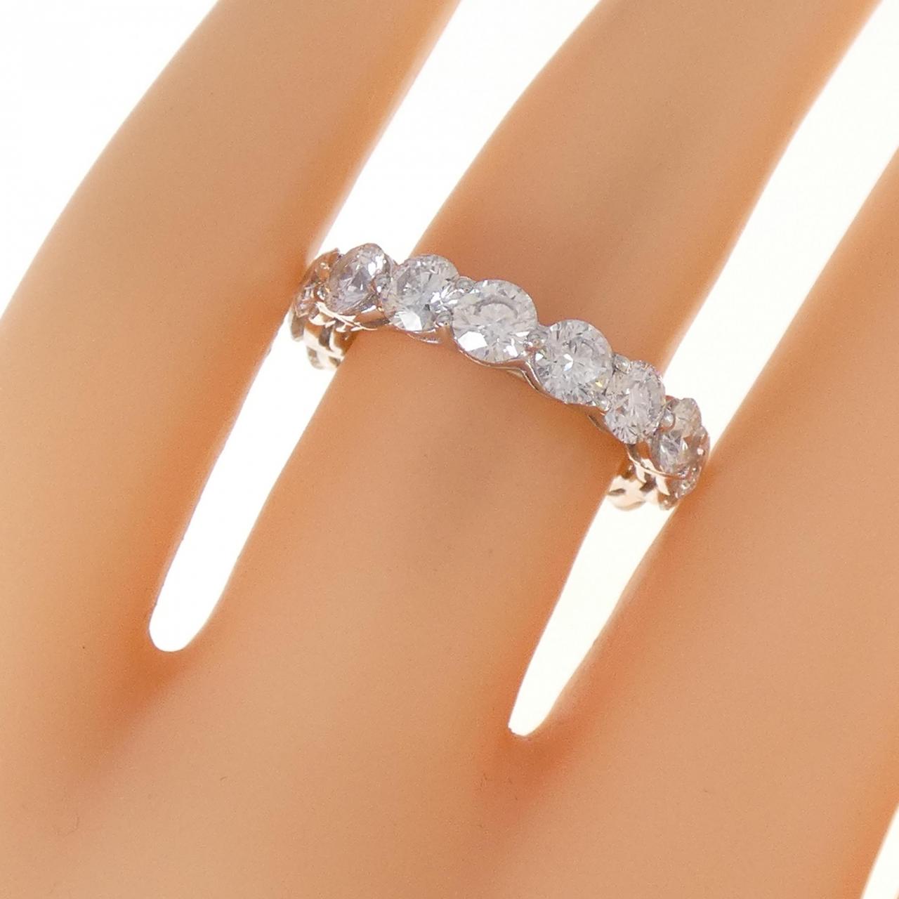 PT Full Eternity Diamond Ring 4.08CT