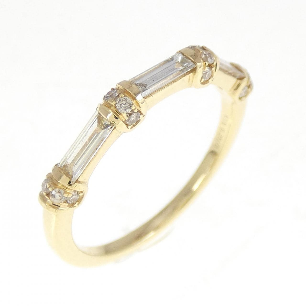 [BRAND NEW] K18YG Diamond Ring 0.29CT