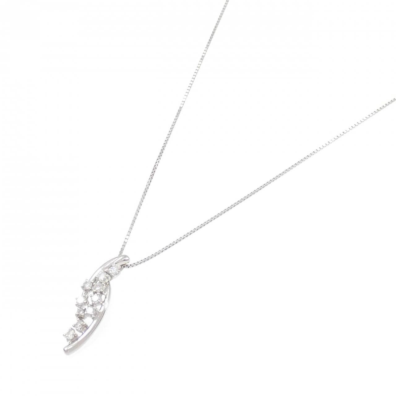 PT ダイヤモンド ネックレス 0.32CT