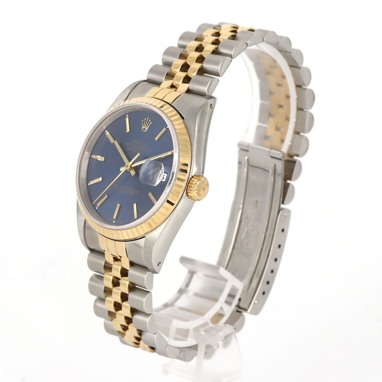 ROLEX Datejust 16233 SSxYG自動上弦E 編號