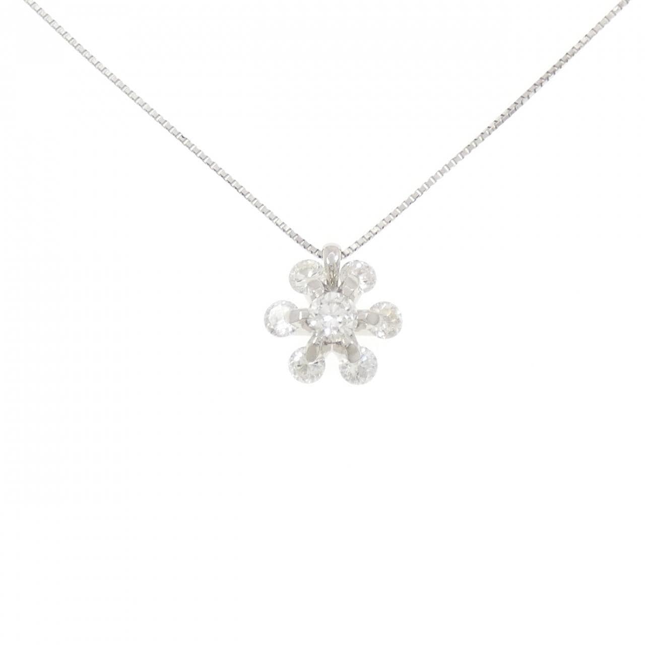 PT900/PT850 ダイヤモンド ネックレス 1.03CT