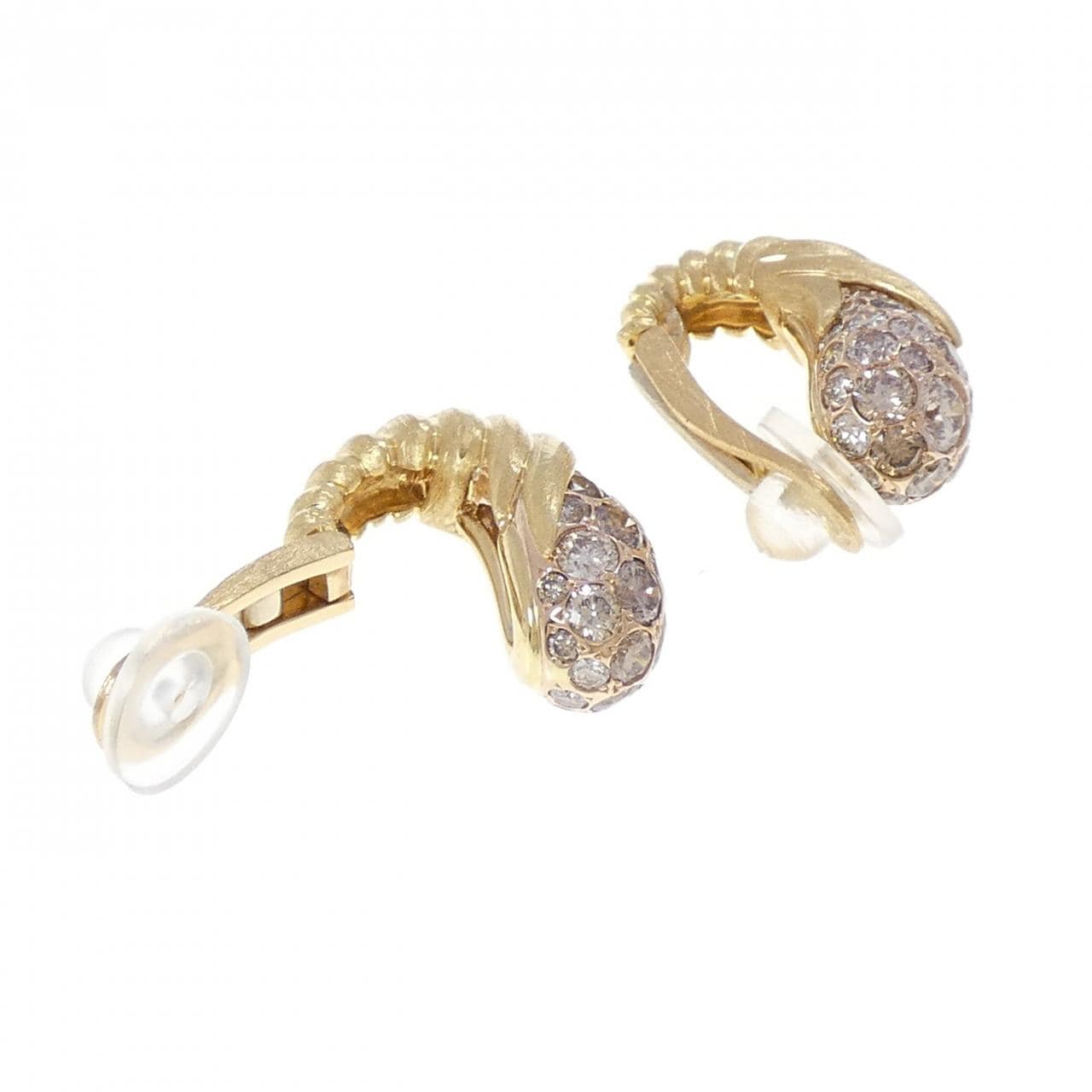 カシケイ ダイヤモンド イヤリング 3.10CT