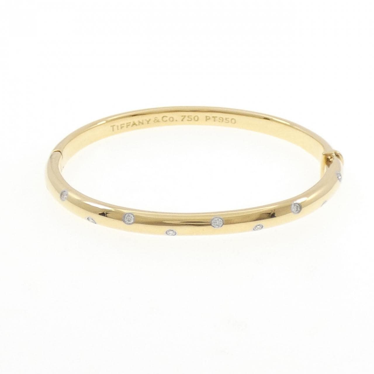 ティファニー ドッツ バングル