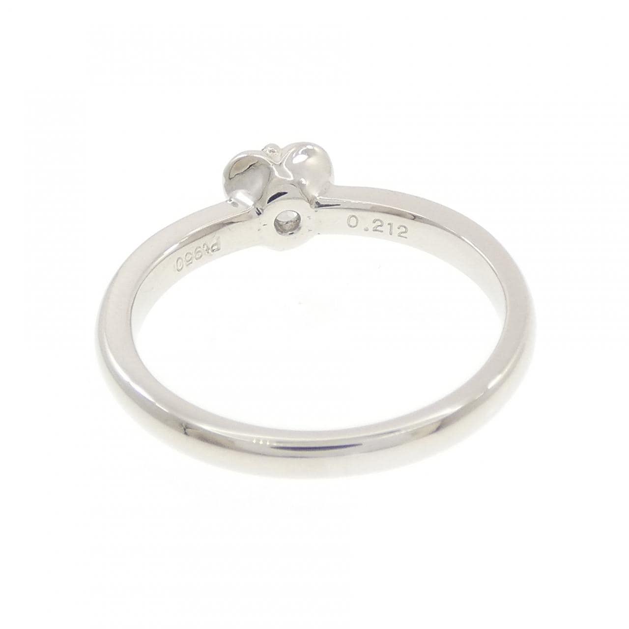 PT950 ダイヤモンド リング 0.212CT