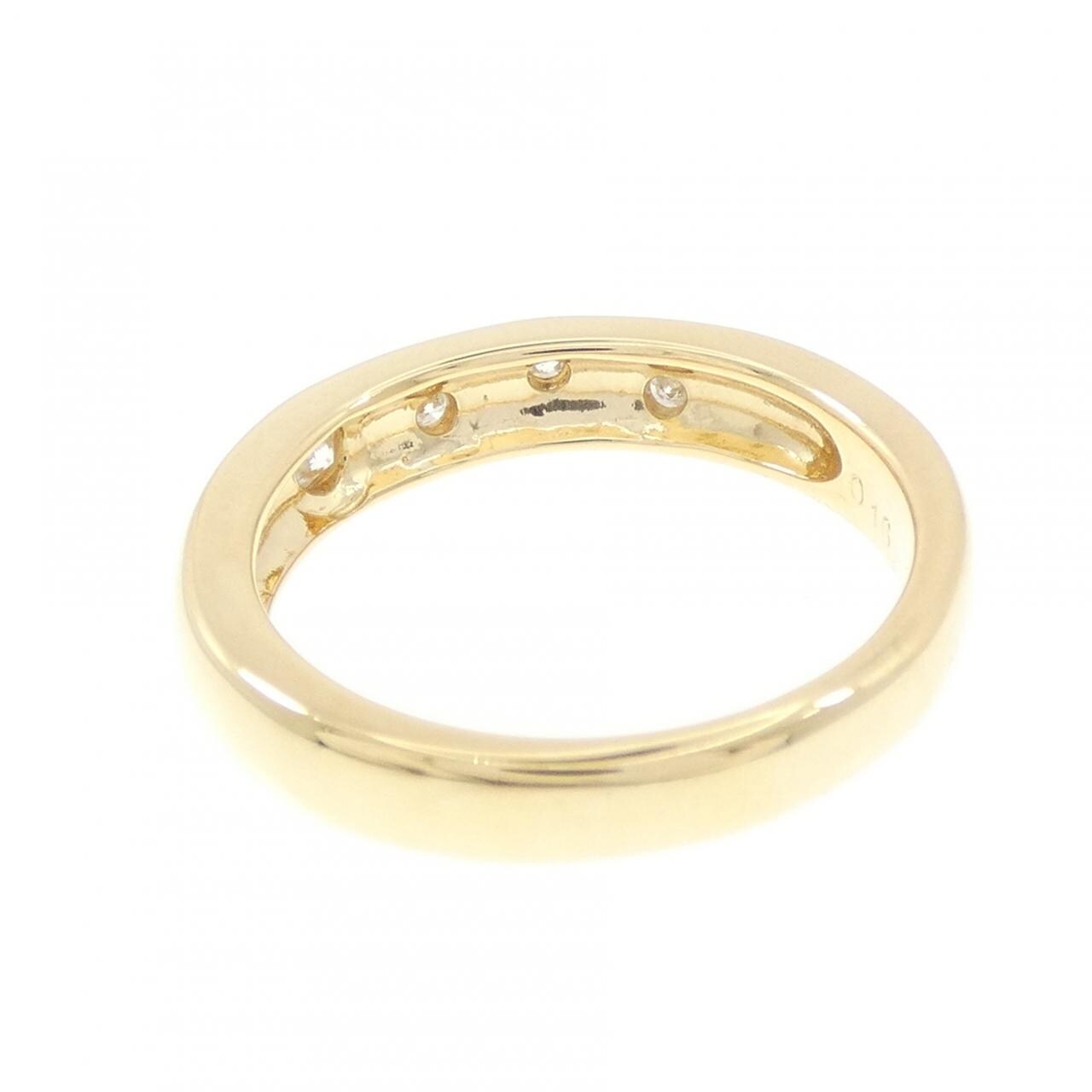 K18YG ダイヤモンド リング 0.16CT