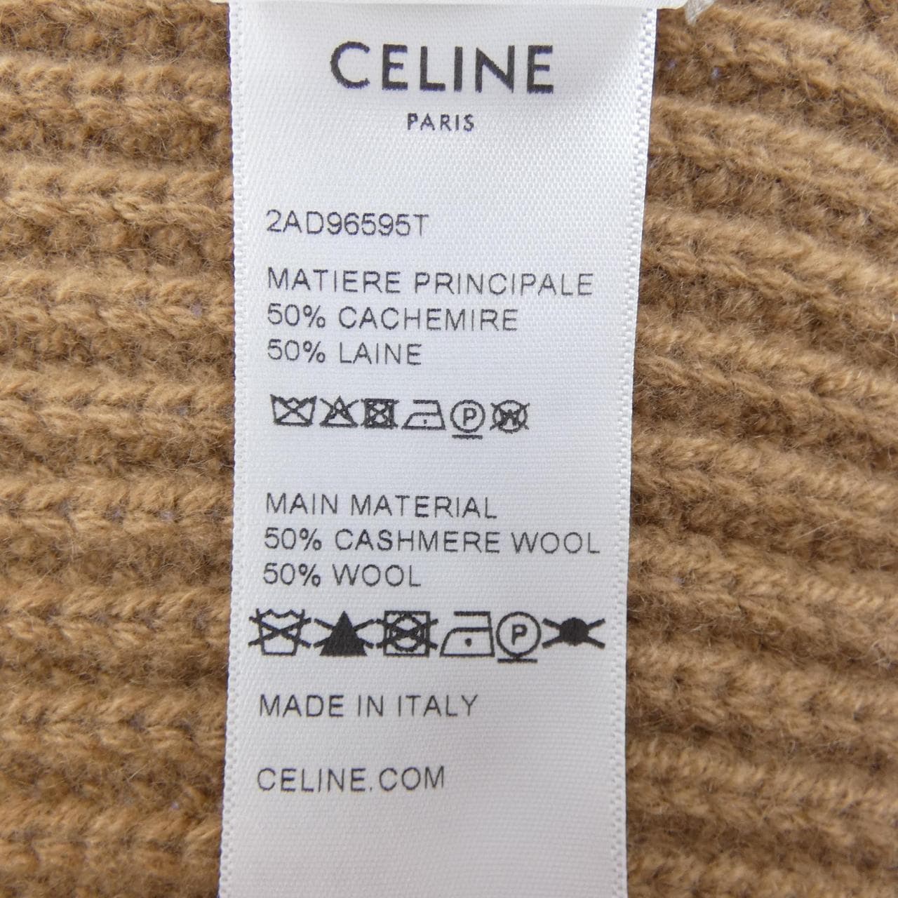 セリーヌ CELINE TRIOMPHE 2AD96595T MUFFLER