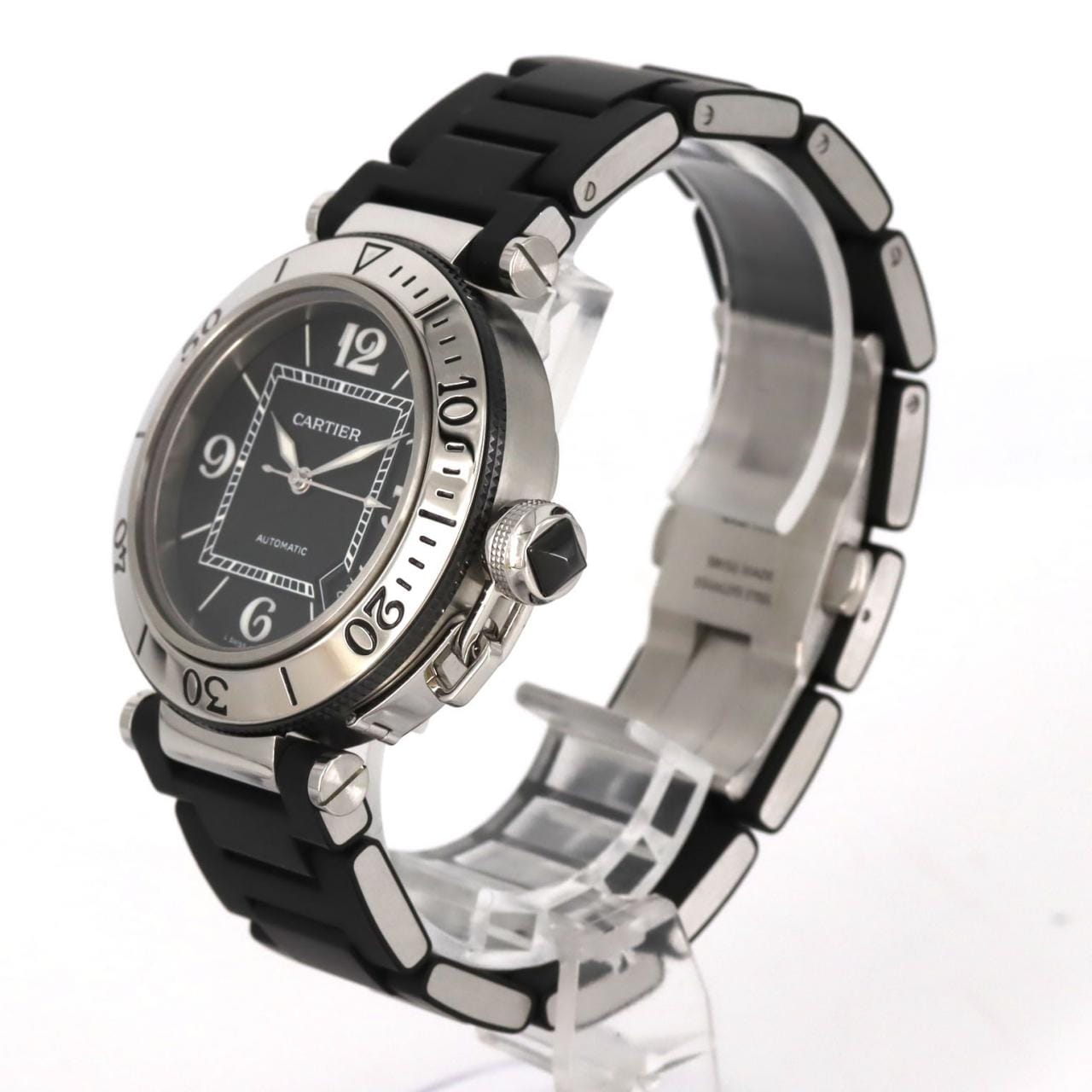カルティエ パシャシータイマー W31077U2 SS 自動巻