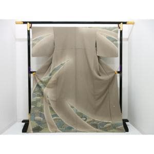 【未使用品】訪問着　友禅加工ボカシ染