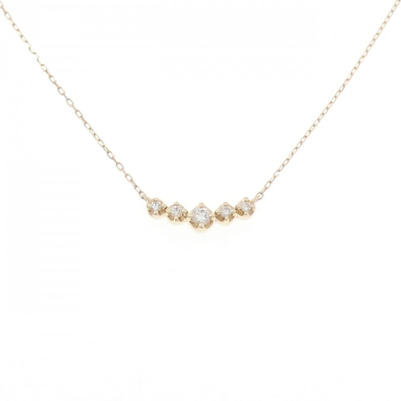 4゜C ダイヤモンド ネックレス