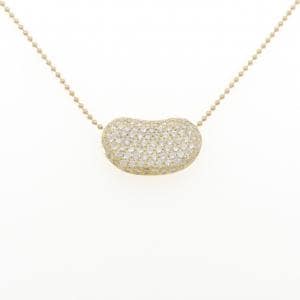 K18YG パヴェ ダイヤモンド ネックレス 2.10CT