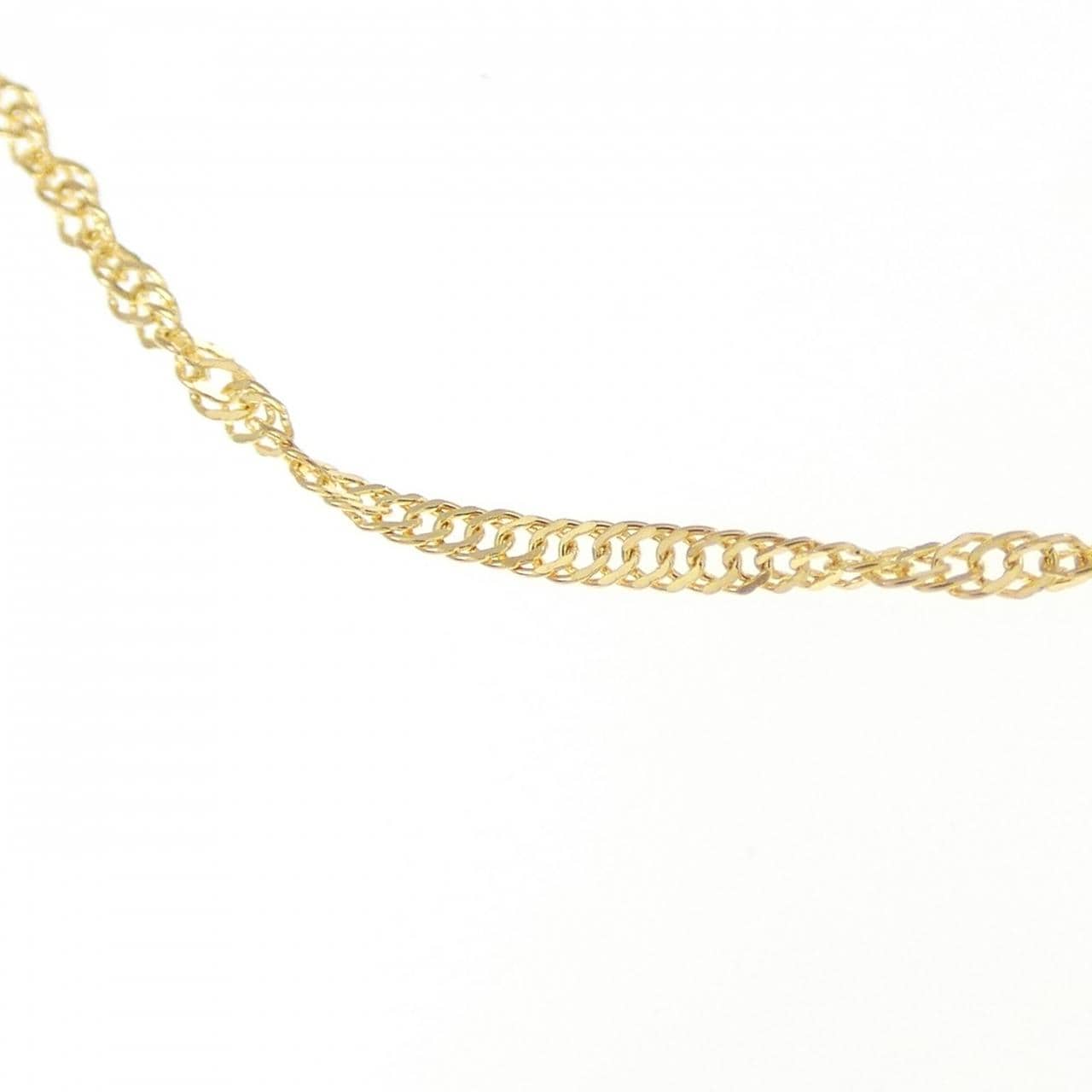 K24YG チェーン ネックレス