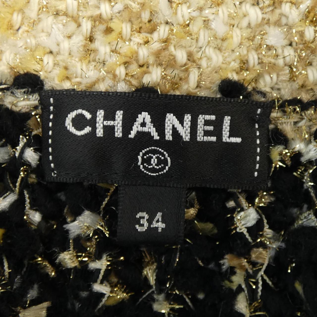 シャネル CHANEL P61622K47214 19A ロングカーディガン