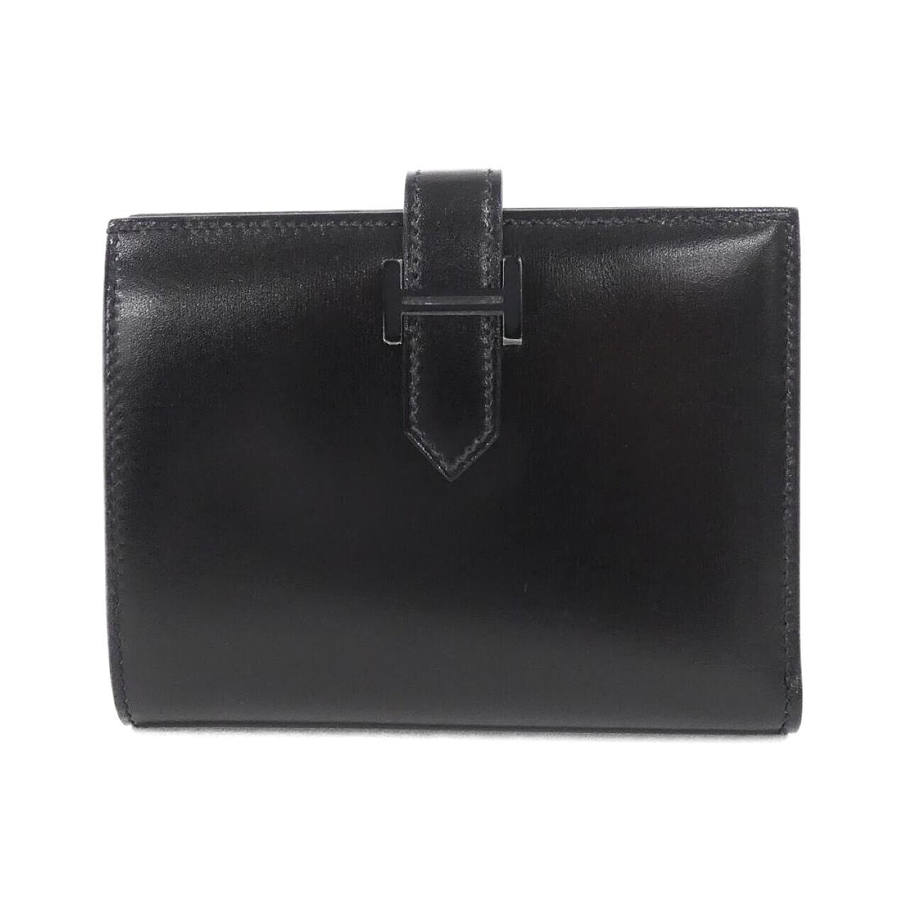 エルメス ベアン コンパクト モノクローム 083080CH 財布