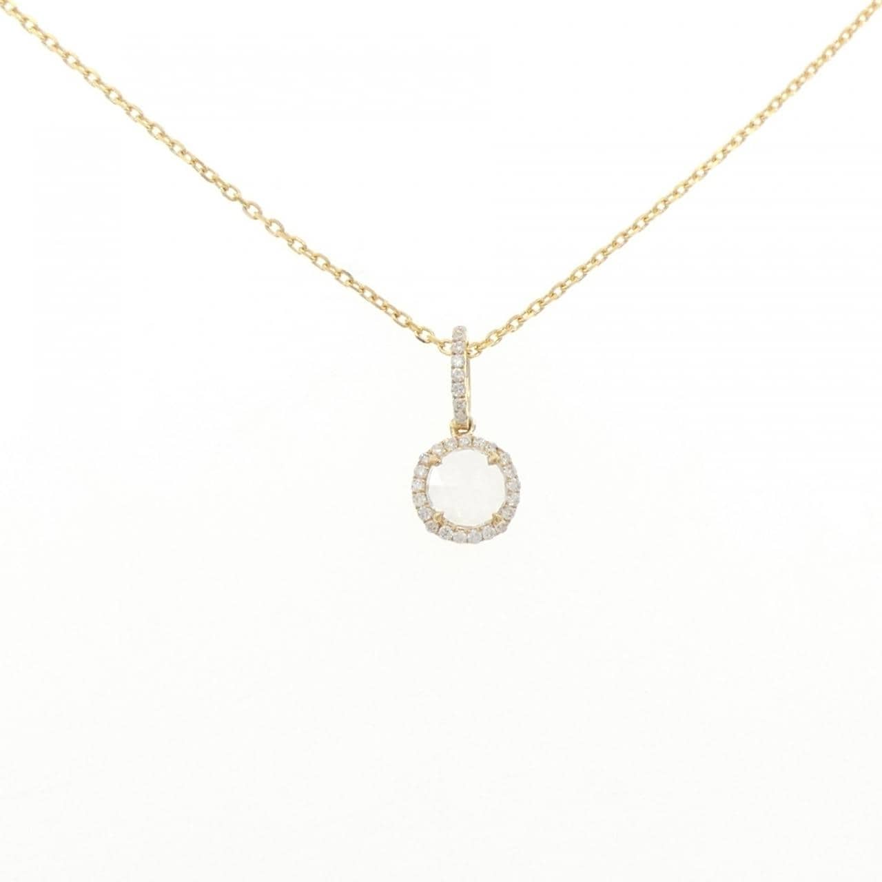 K18YG ダイヤモンド ネックレス 0.31CT