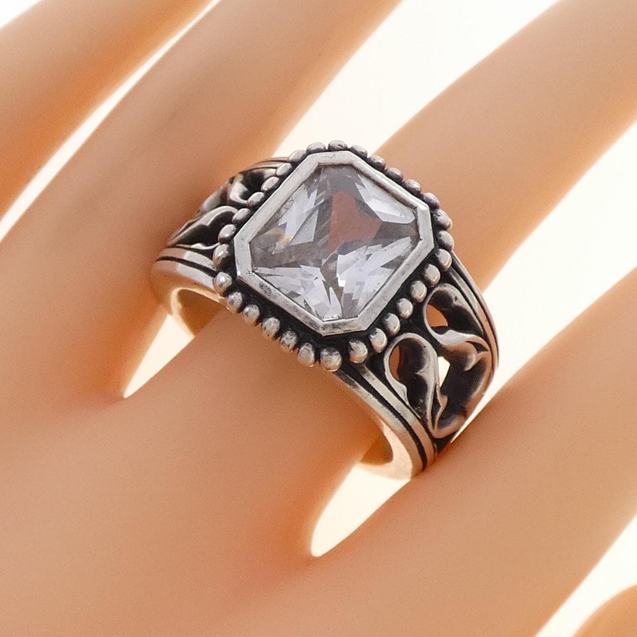 925SV キュービック リング
