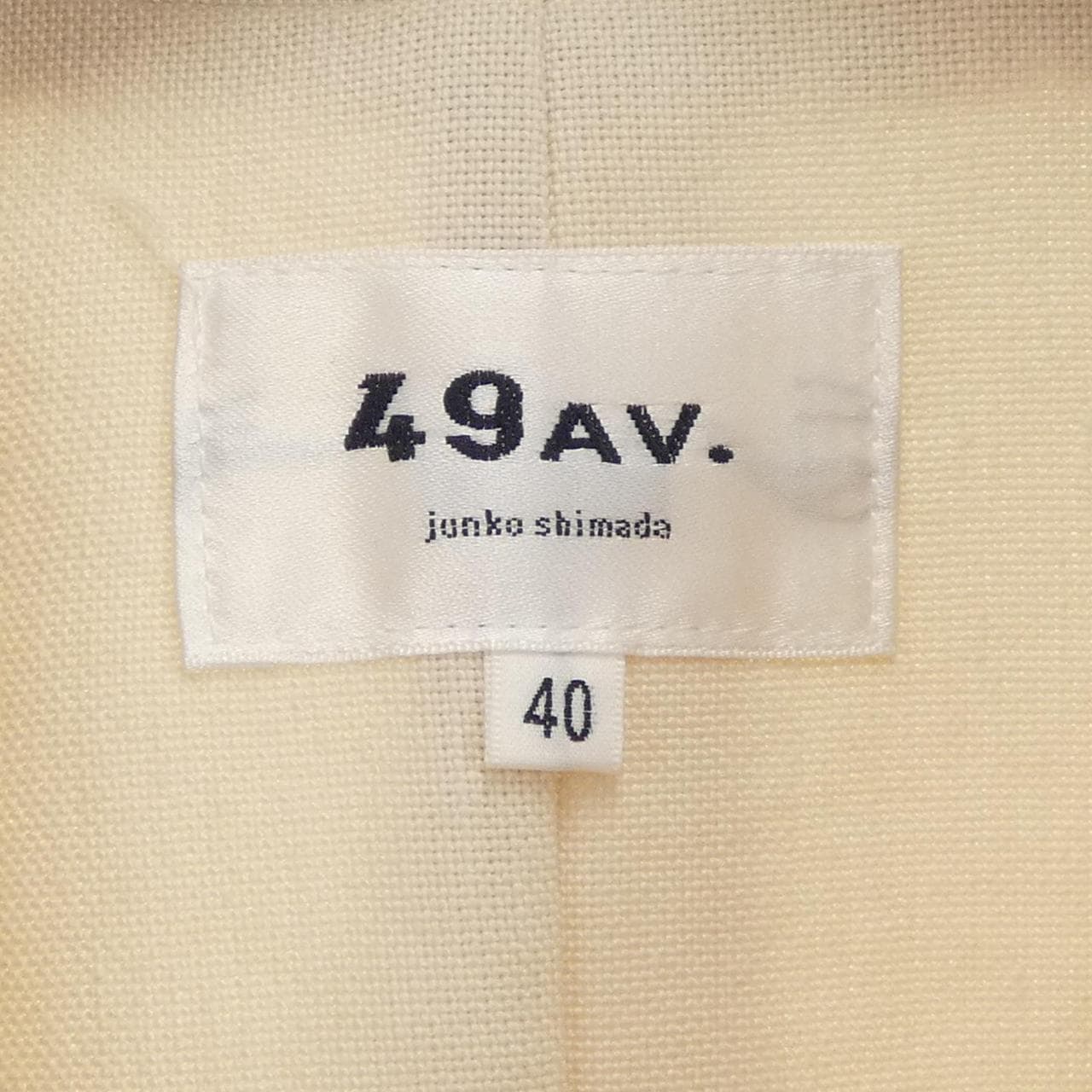 49アベニュージュンコシマダ 49AV.junko shimada ジャケット