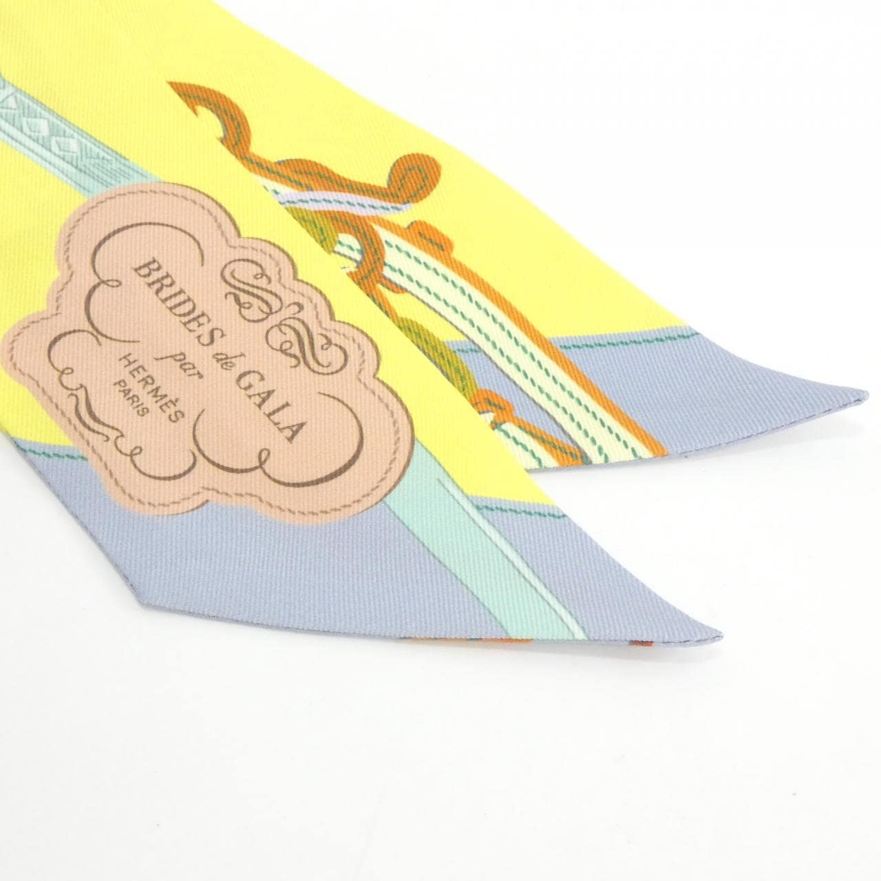 エルメス BRIDES DE GALA APPLIQUE ツイリー 063940S スカーフ