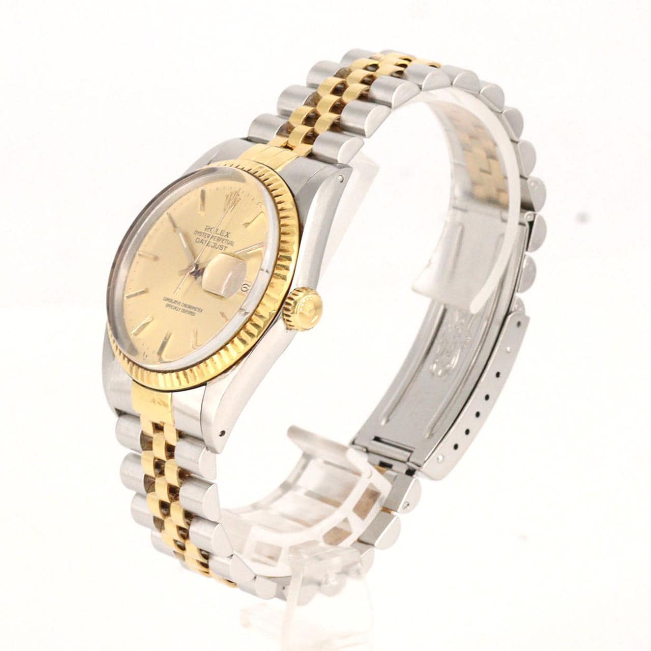 【ノーメンテナンス還元価格】ロレックス デイトジャスト 16013 SSxYG 自動巻 9番台