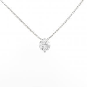PT900/PT850 ソリティア ダイヤモンド ネックレス 1.001CT