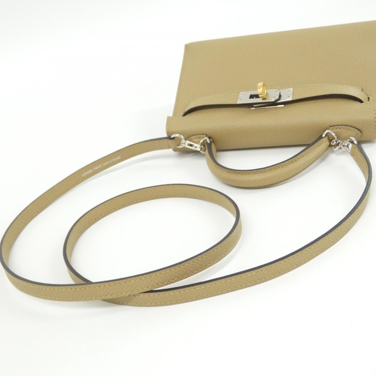 エルメス ミニ ケリー2 エレクトラム MINI 086478CT バッグ