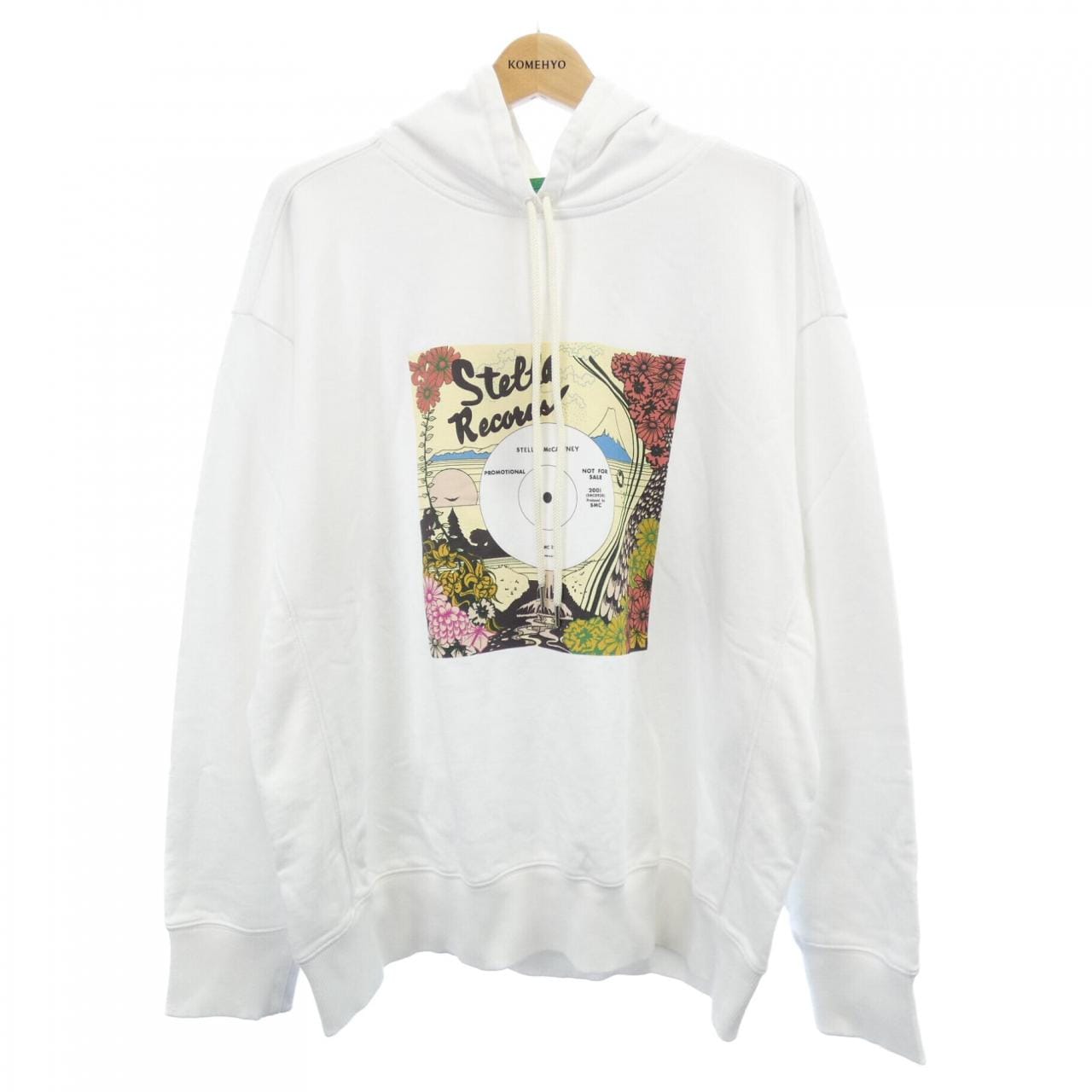 ステラマッカートニー STELLA MCCARTNEY レコードフーディ パーカー
