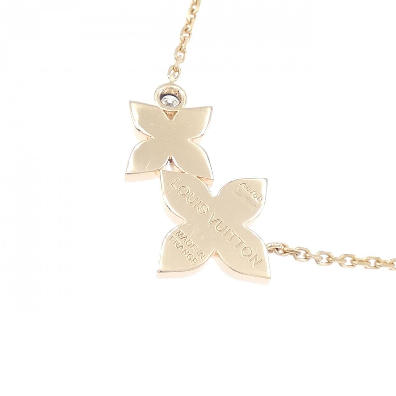 ルイヴィトン スター ブロッサム ドゥーブル ネックレス
