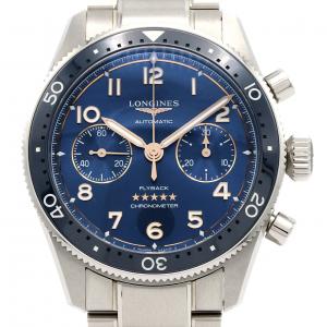 ロンジン スピリットフライバック L3.821.4.93.6 SS 自動巻