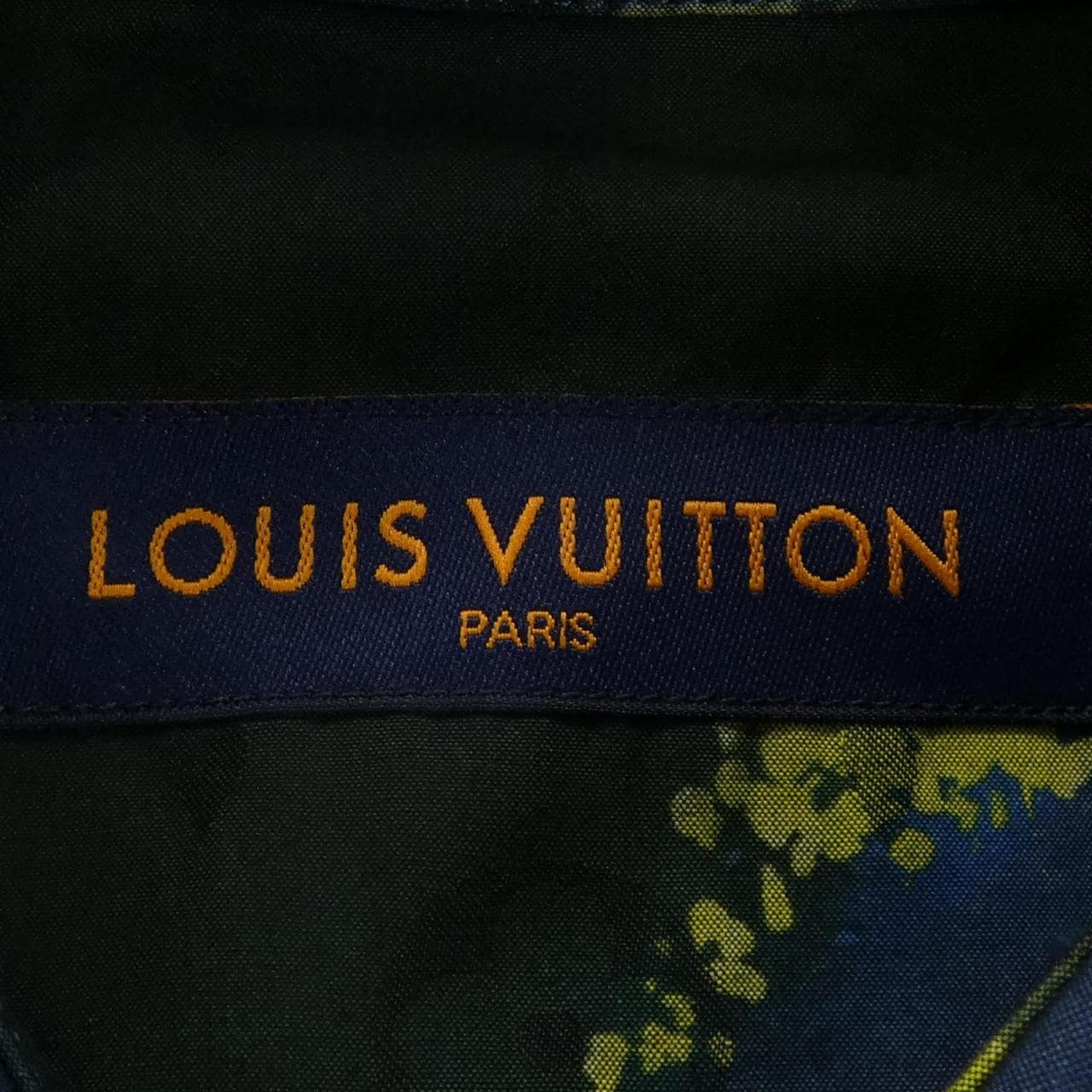 ルイヴィトン LOUIS VUITTON モノグラムタイアンドダイブルゾンシャツ HLS07WD15 シャツ
