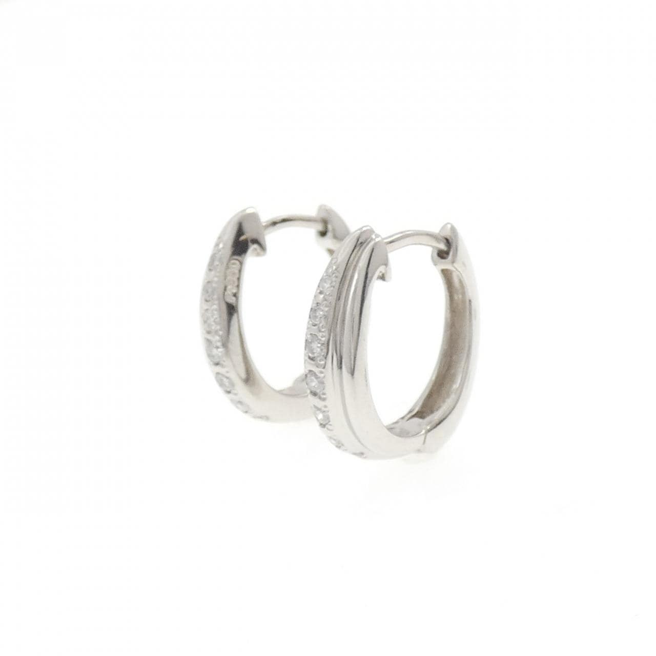 PT950 ダイヤモンド ピアス 0.20CT