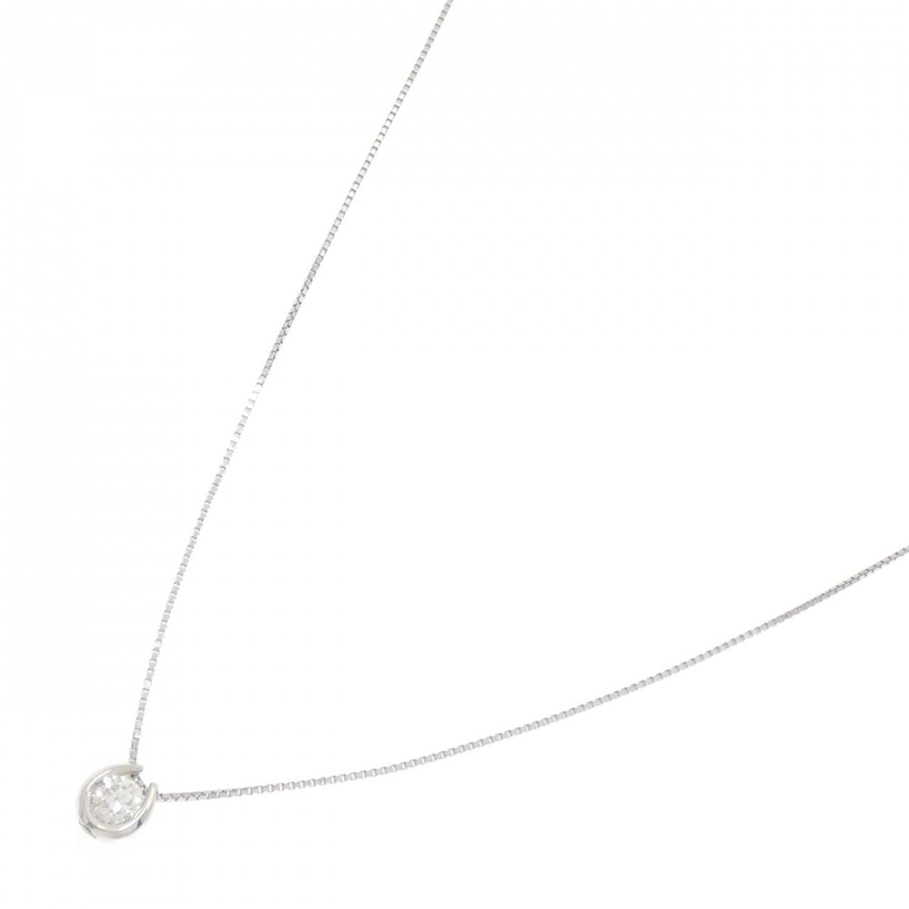 PT900/PT850 ダイヤモンド ネックレス 0.10CT