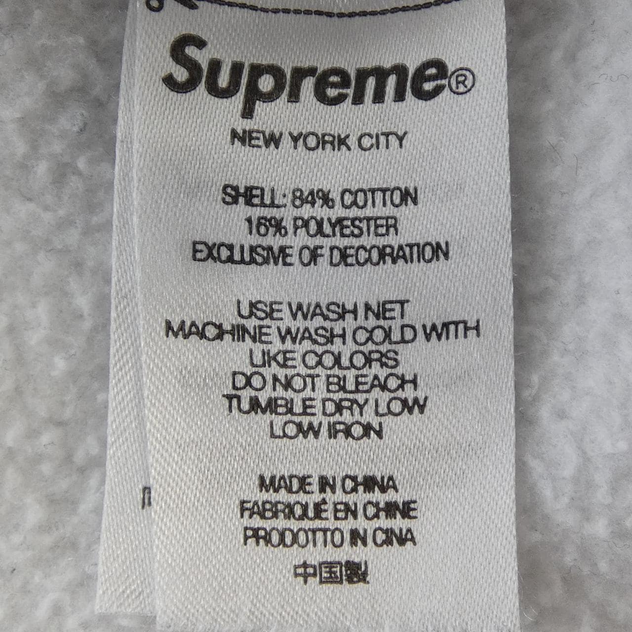 シュプリーム SUPREME CREST CREWNECK スウェット