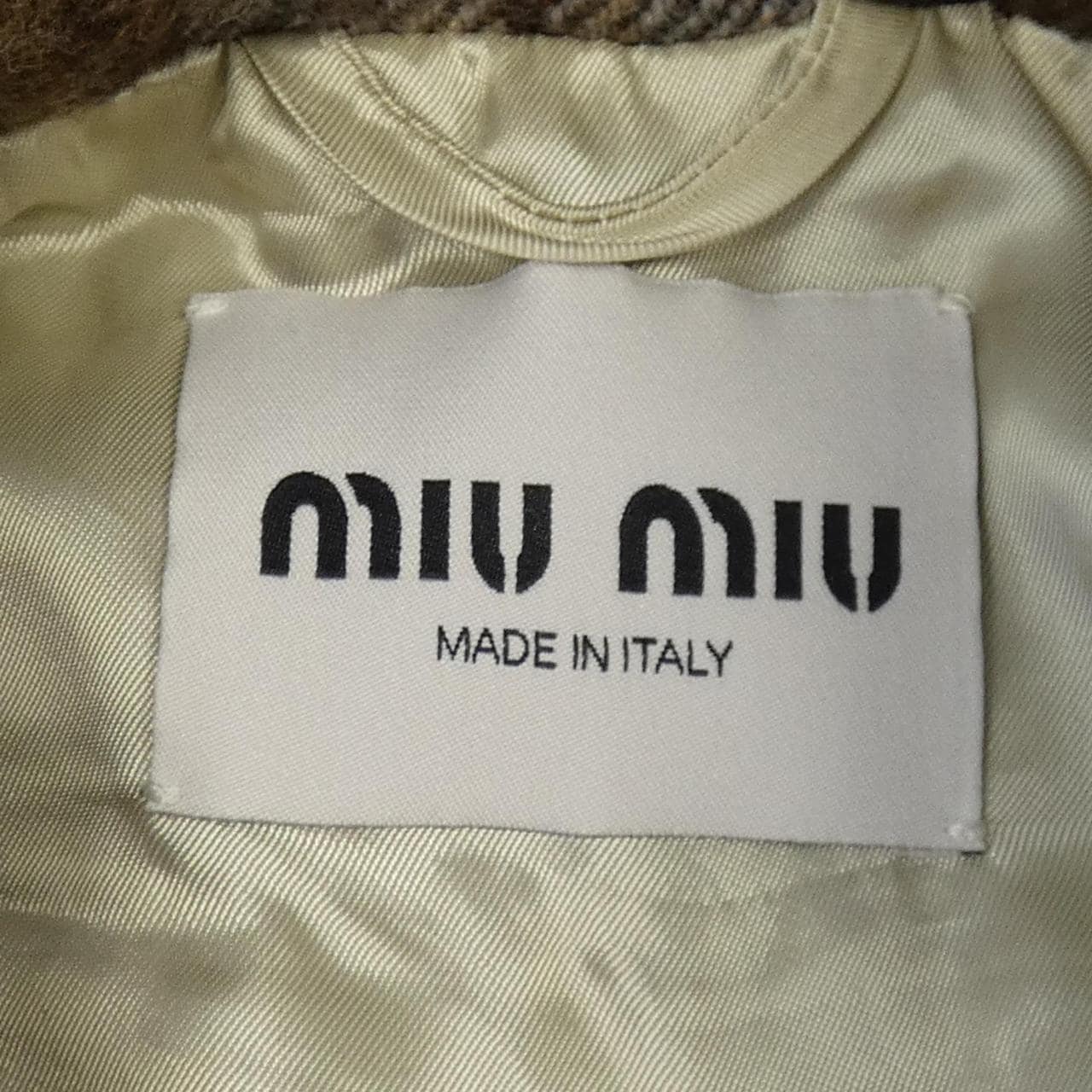 ミュウミュウ MIU MIU ML1021 S000 139S ジャケット