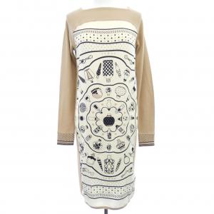 エルメス HERMES QU IMPORTE LE FLACON *77-7768 ツイルレーヌ ワンピース