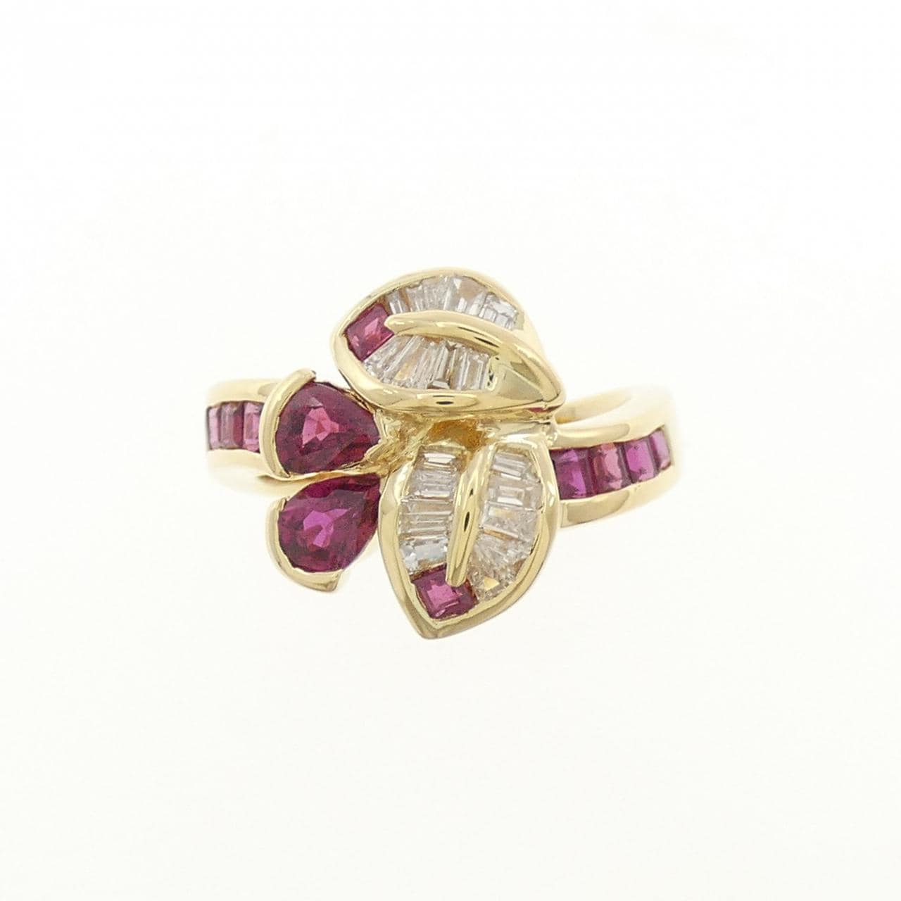 K18YG ruby ring 1.50CT