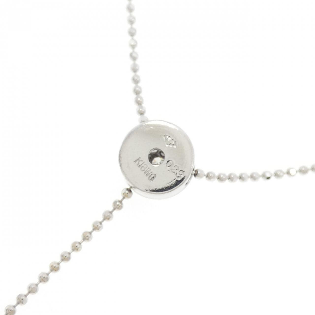 K18WG パール ネックレス