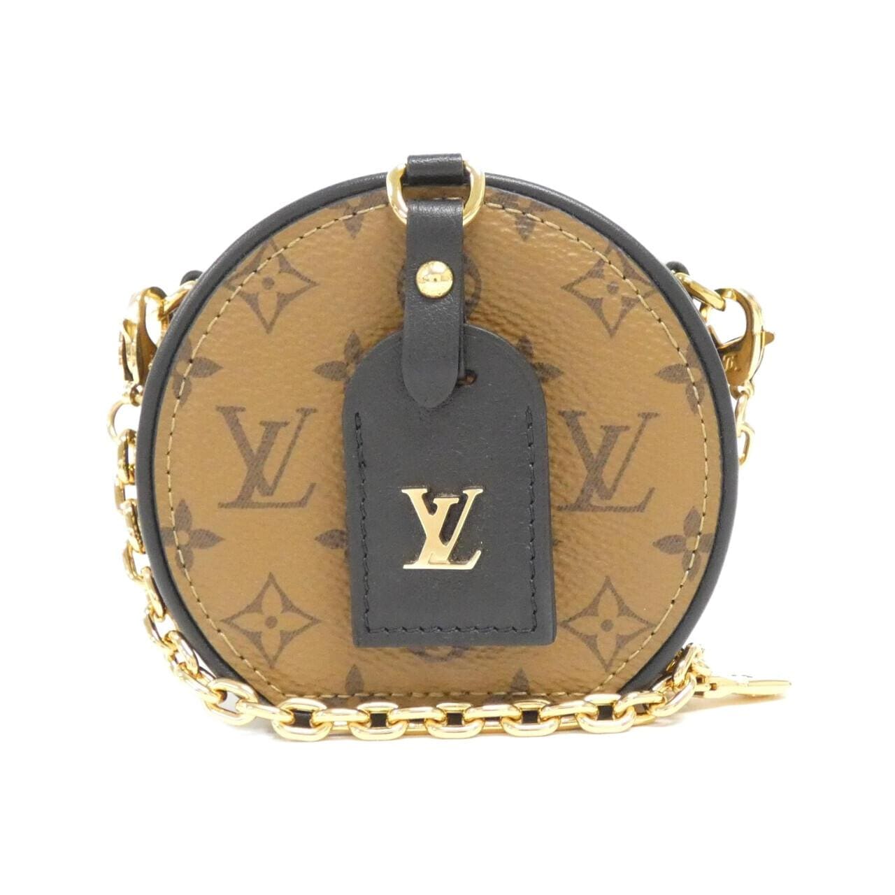 LOUIS VUITTON Monogram Reverse Boite Chapeau Necklace M68577 Bag