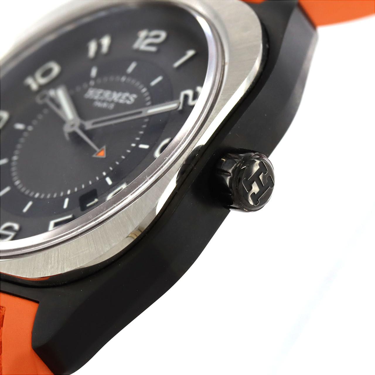 エルメス エルメスH08 DLC SP1.741 TI 自動巻