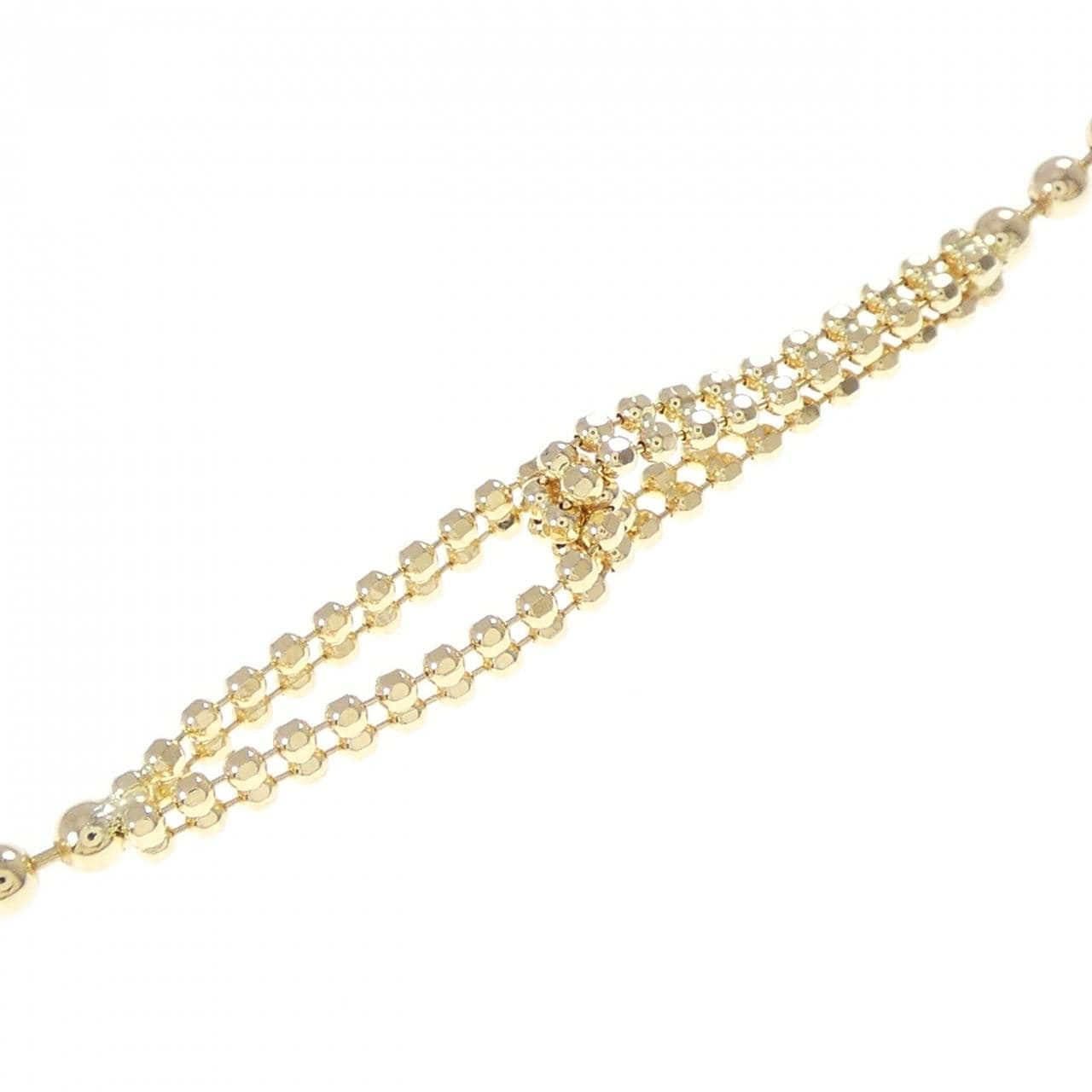 K18YG/PT850 ネックレス